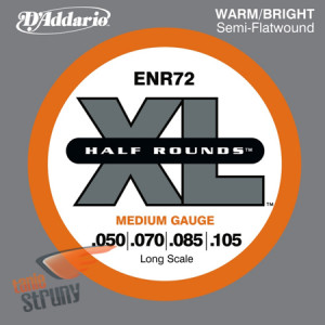 D'Addario (50-105) Half Rounds Long Scale