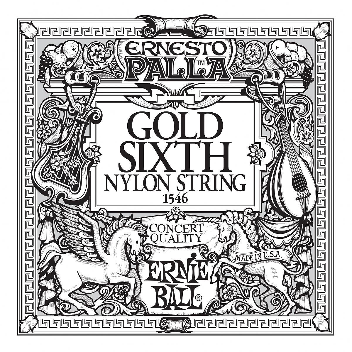 Ernie Ball Ernesto Palla Nylon Gold E6