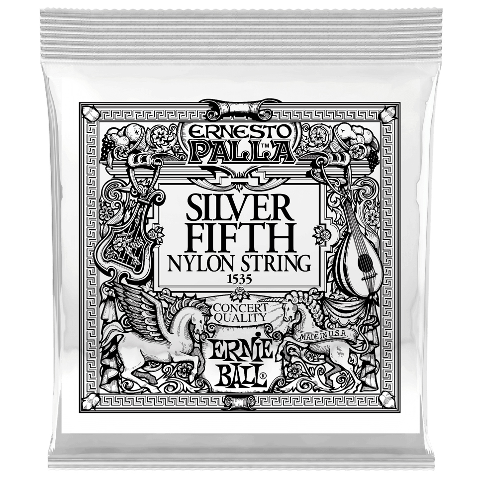Ernie Ball Ernesto Palla Nylon Silver A5