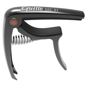 Kapodaster Guitto do Gitary Akustycznej i Elektrycznej Czarny