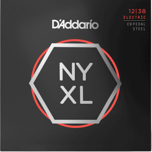 D'Addario (12-38) NYXL Pedal Steel