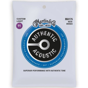 Struny do Gitary Akustycznej Martin (11-52) Authentic Acoustic SP