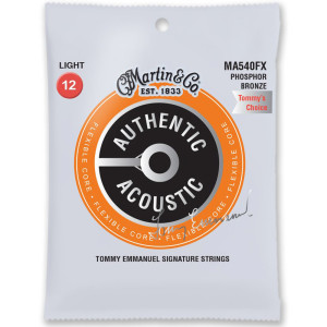 Martin (12-54) Authentic Acoustic Flexible Core