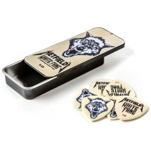 Opakowanie Kostek Dunlop James Hetfield White Fang 1.00 mm