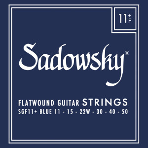 Struny Sadowsky (11-50) Blue Label Flatwound Stainless Steel