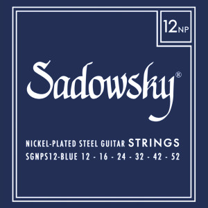 Sadowsky (12-52) Blue Label Nickel Plated Steel