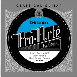 D'Addario Pro-Arte Hybrid Carbon G/B Classical Half Set Normal Tension