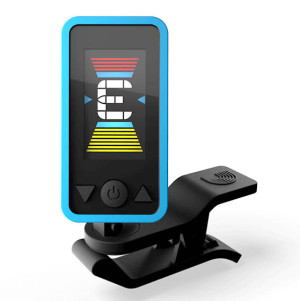 D'Addario Eclipse Headstock Tuner Blue