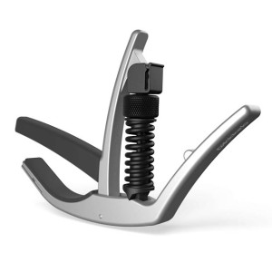 D'Addario Artist Capo Silver Finish