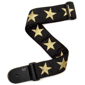 Pas Gitarowy D'Addario Woven Gold Star