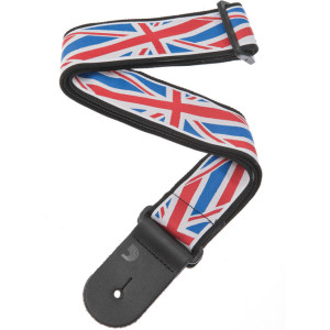 D'Addario Woven Guitar Strap Union Jack