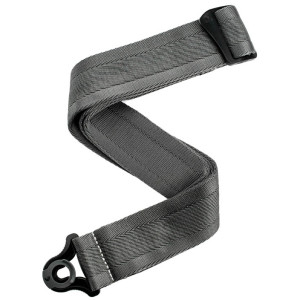 D'Addario Auto Lock Guitar Strap Metal Grey