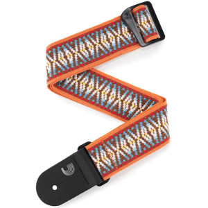 D'Addario Woven Guitar Strap Sunrise Hootenanny