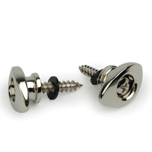 Komplet Zaczepów D'Addario Elliptical End Pins Chrome