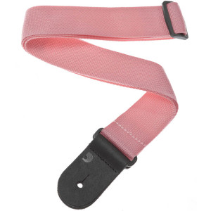 D'Addario Polypropylene Guitar Strap Pink