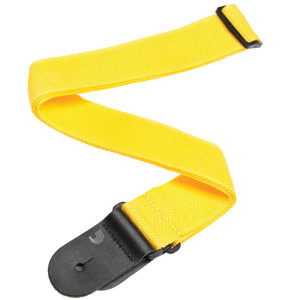 D'Addario Polypropylene Guitar Strap Yellow