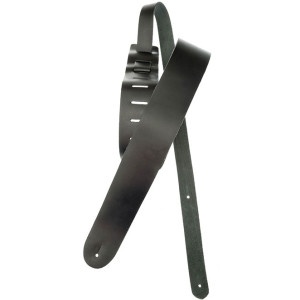 D'Addario Classic Leather Guitar Strap Extra-Long Black