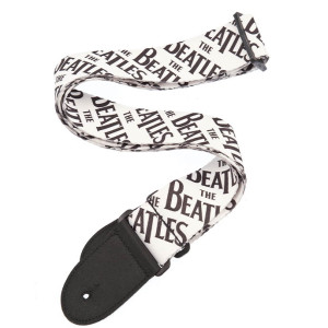 D'Addario Beatles Guitar Strap Classic Logo