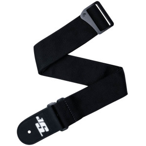 D'Addario Joe Satriani Swivel Guitar Strap Black Nylon