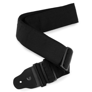D'Addario Bass Guitar Strap Internal Pad Black