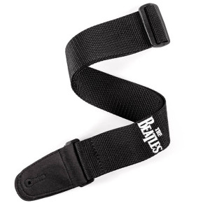 D'Addario Beatles Polypropylene Guitar Strap Black