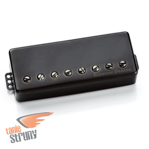 Seymour Duncan SH-6 Duncan Distortion neck 8 strings, black metal cover