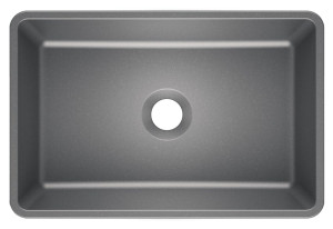 Umywalka nablatowa REVA 45 Moonlight grey