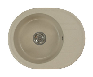 Zlewozmywak granitowy BELLA Beż