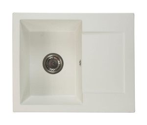 Zlewozmywak granitowy DONZO biały