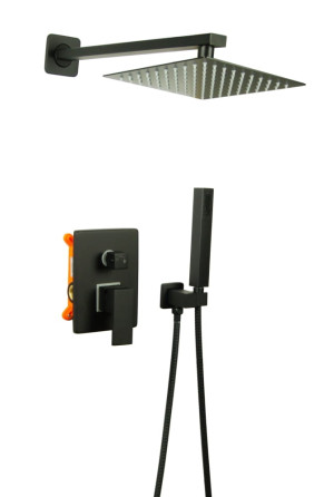 Bateria Natryskowa Prysznicowa QATRO Podtynkowa Deszczownica 20