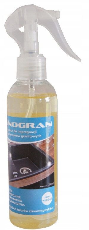 NANOGRAN Impregnat do pielęgnacji zlewozmywaków granitowych