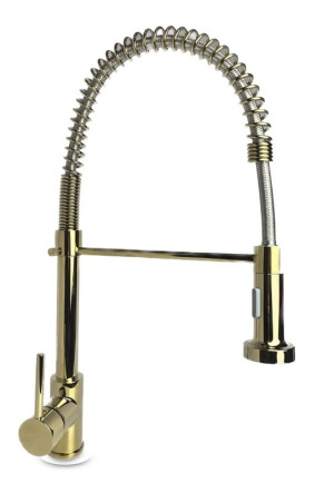 SANTI H bateria kuchenna ZŁOTY Połysk