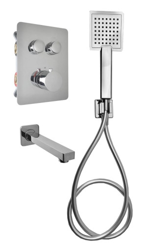 EXEO 2 termostatyczna bateria podtynkowa z wylewką