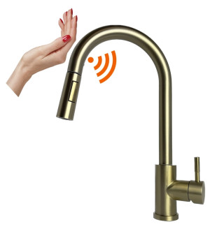 AFI Bateria kuchenna dotykowa ZŁOTA