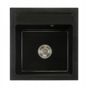 Zlewozmywak granitowy BIG DON Czarny mat