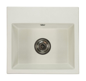 Zlewozmywak granitowy DON biały