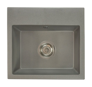 Zlewozmywak granitowy DON szary