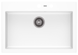 Zlewozmywak granitowy A-POINT 60 Biały