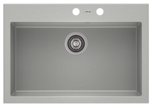 Zlewozmywak granitowy A-POINT 60 szary (59)