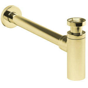Syfon Umywalkowy Mosiężny Złoty