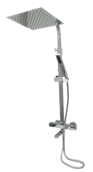 Zestaw bateria wannowa natryskowa termostatyczna LIBRE