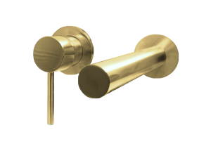 UNO II podtynkowa bateria umywalkowa ZŁOTA