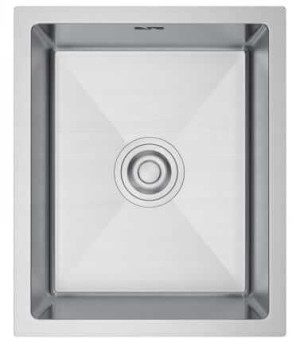 Zlewozmywak stalowy STEEL 3745p podwieszany