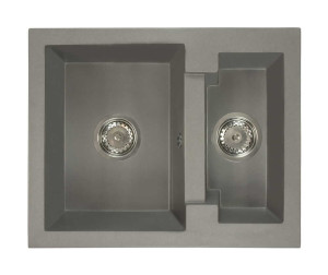 Zlewozmywak granitowy YOGI szary