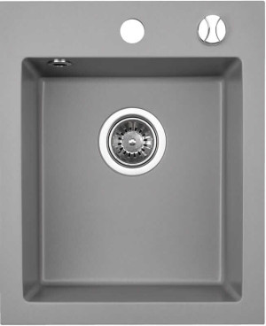 Zlewozmywak Granitowy RIGO szary