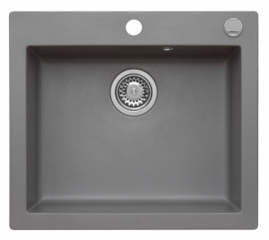 Zlewozmywak granitowy MOJITO 60 szary (59)