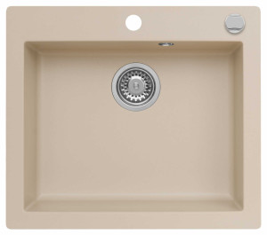 Zlewozmywak granitowy MOJITO 60 jasny beż (90)