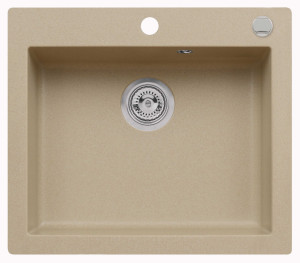 Zlewozmywak granitowy MOJITO 60 beżowy