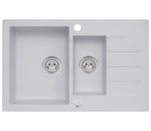 Zlewozmywak granitowy MOJITO 120 szary