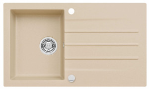 Zlewozmywak granitowy MOJITO 100 beżowy